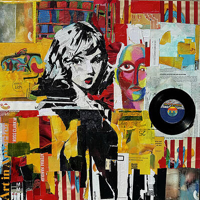 Wall Art - Painting - Taylor Swift Person of the Year 2023  by Kasey Jones