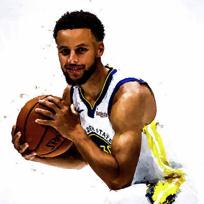 Wall Art - Digital Art - Team USA WINS GOLD over France as Steph Curry explodes to seal it by Gradify Creations