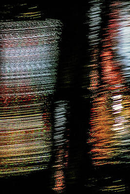 Wall Art - Photograph - The Abstract Multicolored Urban Ink Brush by Soraya D'Apuzzo