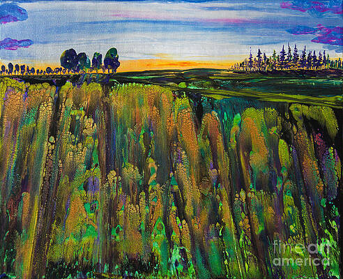The Afterglow Begins 8019 by Priscilla Batzell Expressionist Art Studio Gallery The Afterglow Begins 8019 by Priscilla Batzell Expressionist Art Studio Gallery