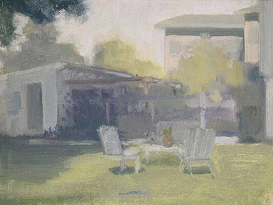 The Backyard at Three by Curtis Green The Backyard at Three by Curtis Green