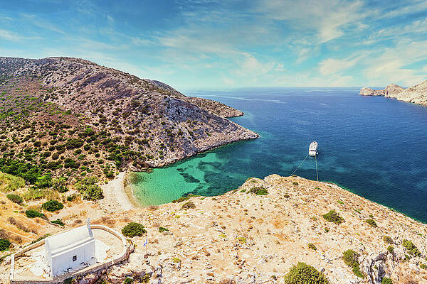 The beach Armeos in Syros, Greece by Constantinos Iliopoulos The beach Armeos in Syros, Greece by Constantinos Iliopoulos