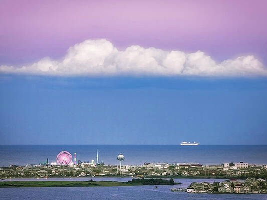 Wall Art featuring the photograph The Belt Of Venus Over Casino Pier by Susan Candelario