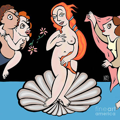 The Birth of Venus by Marina Rosemann The Birth of Venus by Marina Rosemann