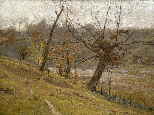 Steele : "Oaks at Vernon" 1887 — Giclee Fine Art Print C T 