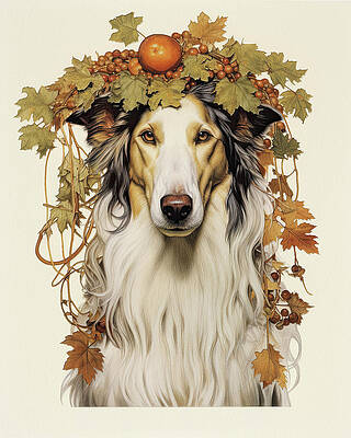 Borzoi Paintings for Sale - Fine Art America