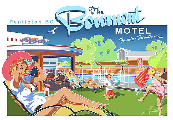 The Bowmont Courtyard by Larry Hunter The Bowmont Courtyard by Larry Hunter