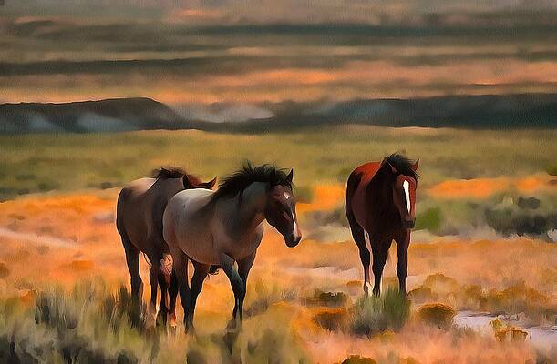 The Boys by Fine Art Western Paintings The Boys by Fine Art Western Paintings