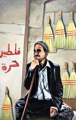 rooster 18x24 - fadel ayoub