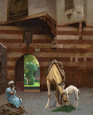 The Camel Driver Print by Jean-Leon Gerome