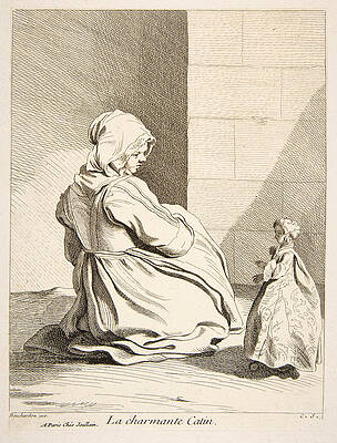 The Charming Doll Print by Anne Claude de Caylus