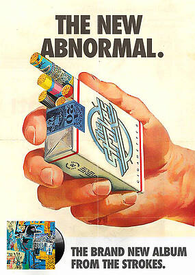 The Cigarette Box The Strokes Normal by Dallas Garcia