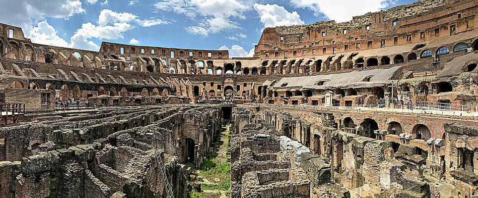 Wall Art - Photograph - Colosseum Panorama by Jill Love