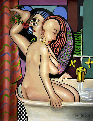 The Cubist Side Of Jane by Anthony Falbo The Cubist Side Of Jane by Anthony Falbo