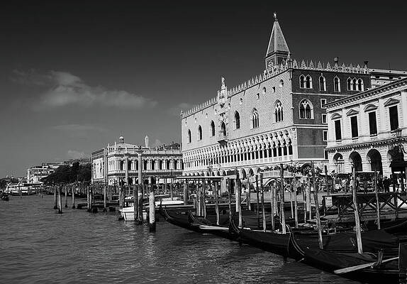 Wall Art - Photograph - The Doges Palace, Venice from the Grand Canal by David Handson