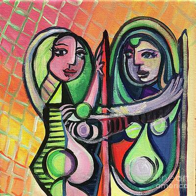 The Girl in The Mirror 2020 by Laurie Maves ART The Girl in The Mirror 2020 by Laurie Maves ART