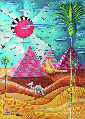 https://render.fineartamerica.com/images/images-profile-flow/400/images/artworkimages/mediumlarge/3/the-great-pyramids-of-giza-egypt-art-by-meganaroon-original-painting-stickers-prints-megan-aroon.jpg