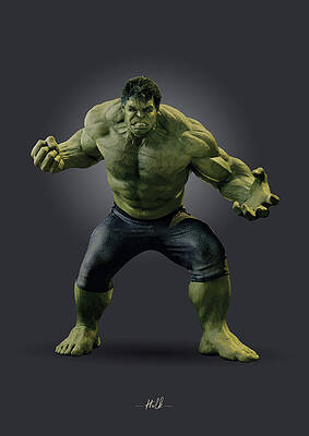 The Hulk - Marvel by Samuel Whitton The Hulk - Marvel by Samuel Whitton