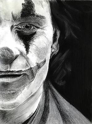the Joker Drawing by Mohamed zeidan  Saatchi Art