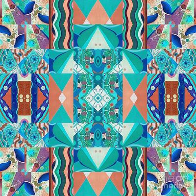 The Joy of Design Mandala Series Puzzle 8 Arrangement 4 Inverted by Helena Tiainen The Joy of Design Mandala Series Puzzle 8 Arrangement 4 Inverted by Helena Tiainen