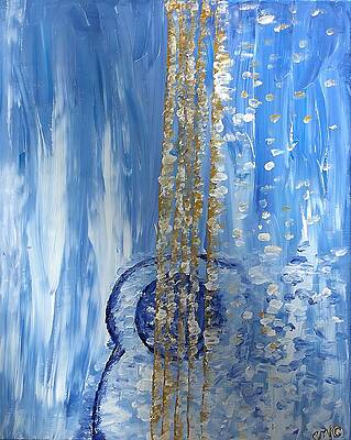 Wall Art - Painting - The Last Riff by Christina Knight
