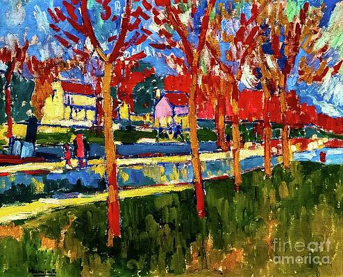 Maurice De Vlaminck Paintings for Sale - Fine Art America
