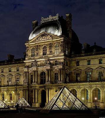 The Louvre at Night 03 by Weston Westmoreland The Louvre at Night 03 by Weston Westmoreland