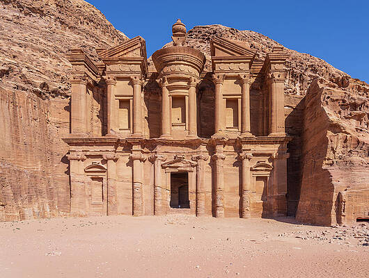 Ancient Monastery at Petra Photograph