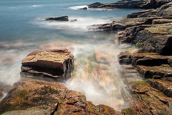 Ocean Photograph - The Motion Of Water by Craig A Walker