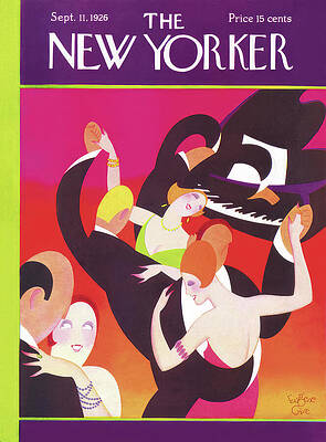 Wall Art - Drawing - The New Yorker Cover, 11 Sep 1926 by Vintage Magazine Cover
