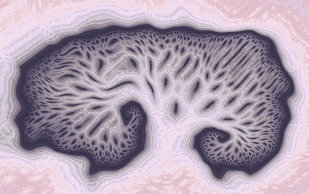 Wall Art - Digital Art - The Old Family Tree by Vic Eberly