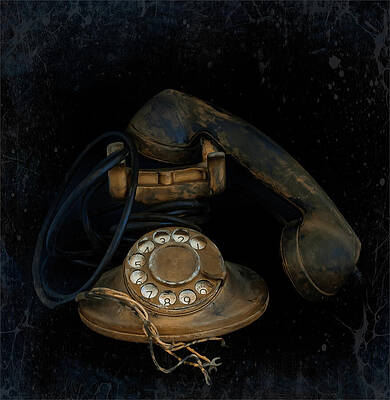 Wall Art - Photograph - The Old Telephone  by Sylvia Goldkranz