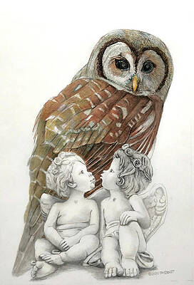 The Owl-guardian or predator by Tim Ernst The Owl-guardian or predator by Tim Ernst