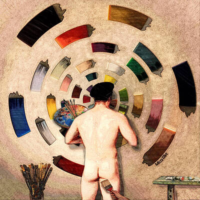 The Painter by Mica Rikr