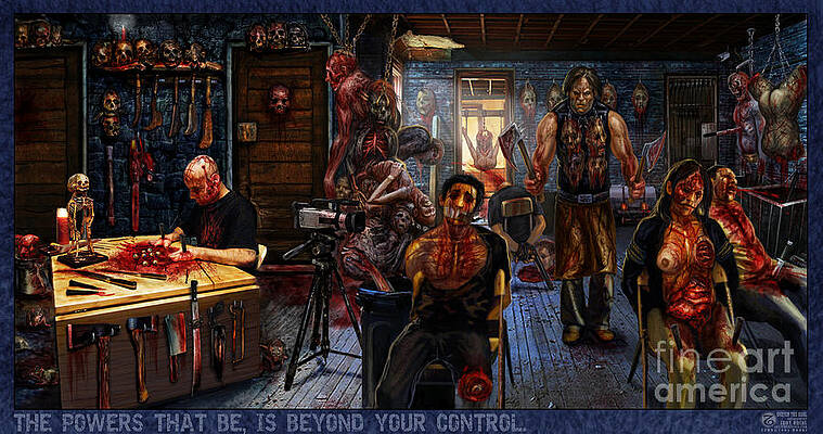 Wall Art - Digital Art - The Powers That Be Is Beyond Your Control by Tony Koehl
