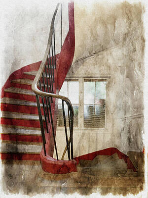 The Red Stairs by Tom Reynen The Red Stairs by Tom Reynen