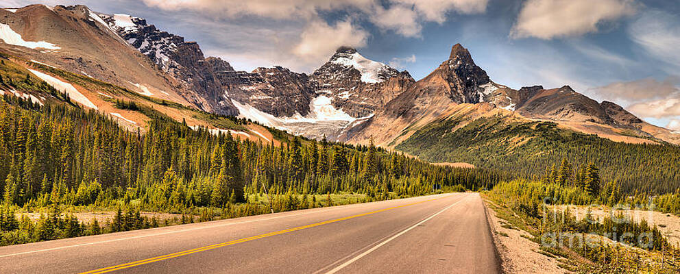 Wall Art - Photograph - The Road Past Parker Ridge by Adam Jewell