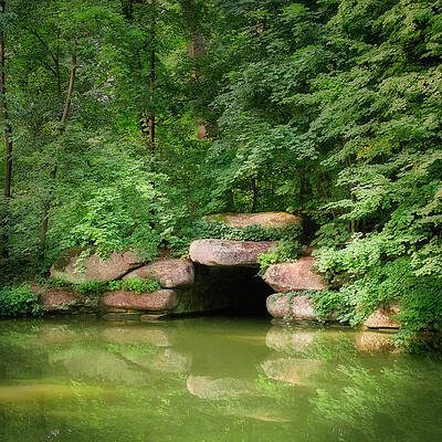 The Secret Grotto by Andrii Maykovskyi The Secret Grotto by Andrii Maykovskyi