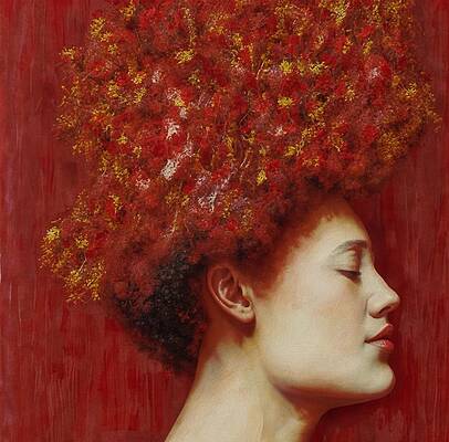 Wall Art - Digital Art - The Silent Blooms of Resilience by Samuel HUYNH