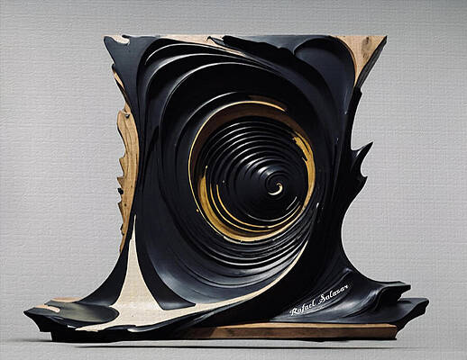 The Spiral Holds the Story by Rafael Salazar