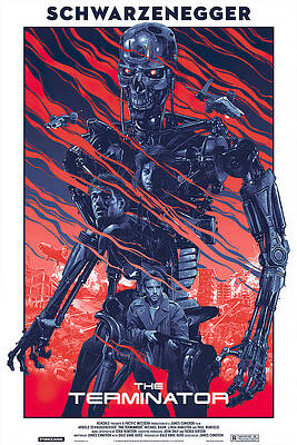 The Terminator 24x36inch 1984 Classic Movie Silk Poster Art Print Wall Decor