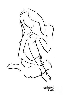 Sketch Drawings Of Naked Women