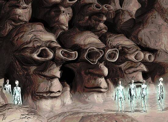 The Time Travellers in The Cave of Visionaries by John Alexander The Time Travellers in The Cave of Visionaries by John Alexander