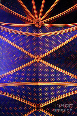 Wall Art - Photograph - The Vault of Sainte Chappelle by Rick Locke - Out of the Corner of My Eye
