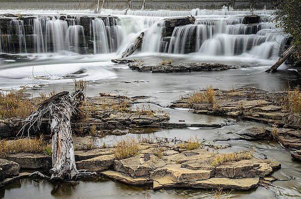 The waterfalls in downtown Almonte, Ontario. by Rob Huntley The waterfalls in downtown Almonte, Ontario. by Rob Huntley
