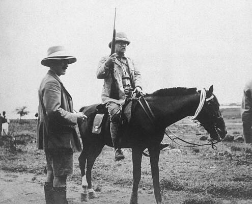 Theodore Roosevelt Hunting Big Game - Circa 1910 by War Is Hell Store Theodore Roosevelt Hunting Big Game - Circa 1910 by War Is Hell Store