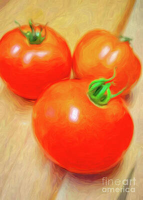 Three Tomatoes by Susan Lafleur Three Tomatoes by Susan Lafleur