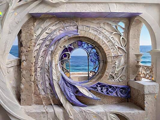 Wall Art - Digital Art - Three Universe Junction Point by Eris And AI