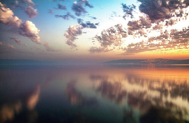 Tiberias from far by Aya Epstein Tiberias from far by Aya Epstein
