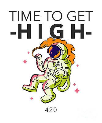 420 Weed Art Board Print for Sale by gijst